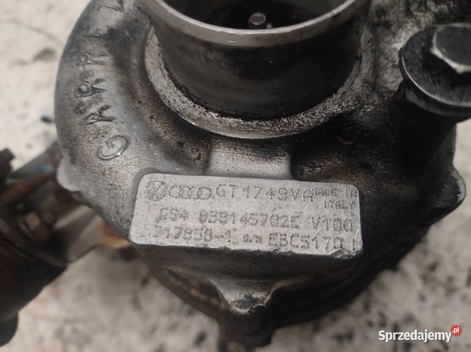VW PASSAT B5 19TDI turbosprężarka 038145702E Kielce