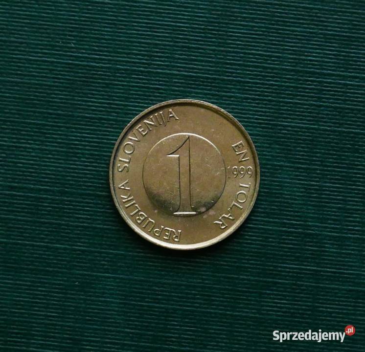 SŁOWENIA 1 tolar 1999r śląskie Gliwice