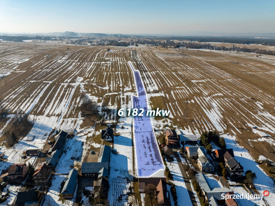 DZIAŁKI ROLNOBUDOWLANE GRONKÓW sprzedam