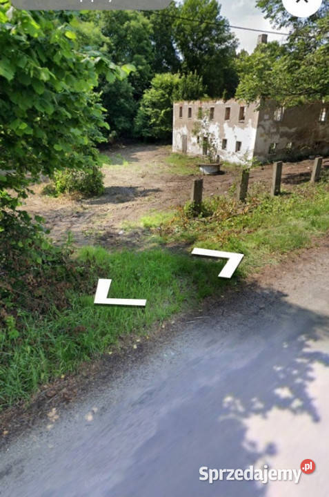 Działka budowlana uzbrojona granicy Koźlice gm asfalt