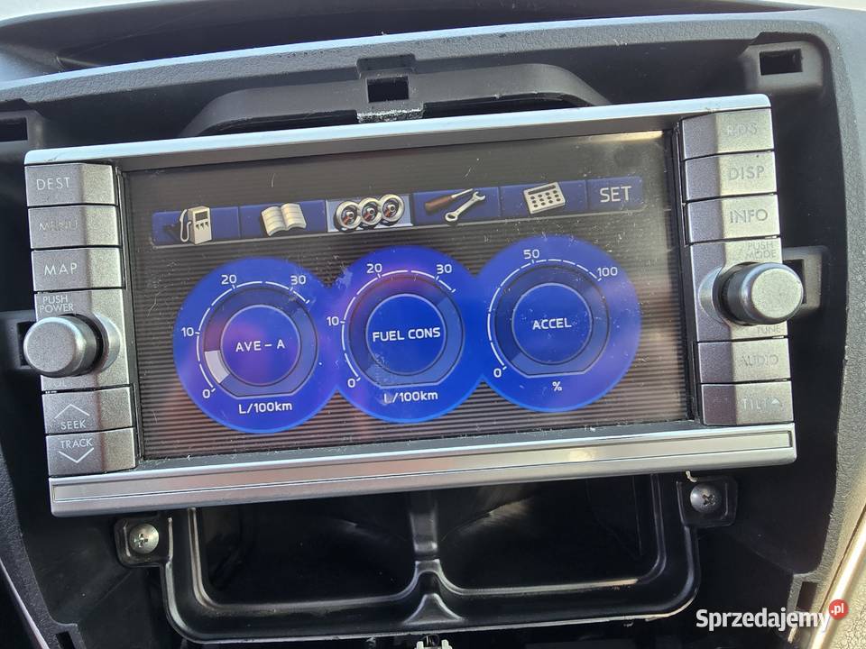 Subaru Forester 3 SH radio KENwood dotykowe Legnica
