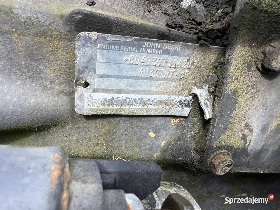 Silnik John deere 4039TRT35 Blok renault Turek