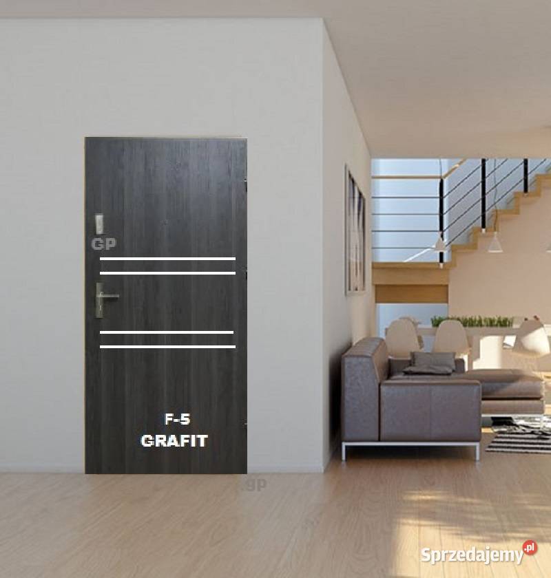 Drzwi do mieszkań domów gładkie tłoczone Radomsko