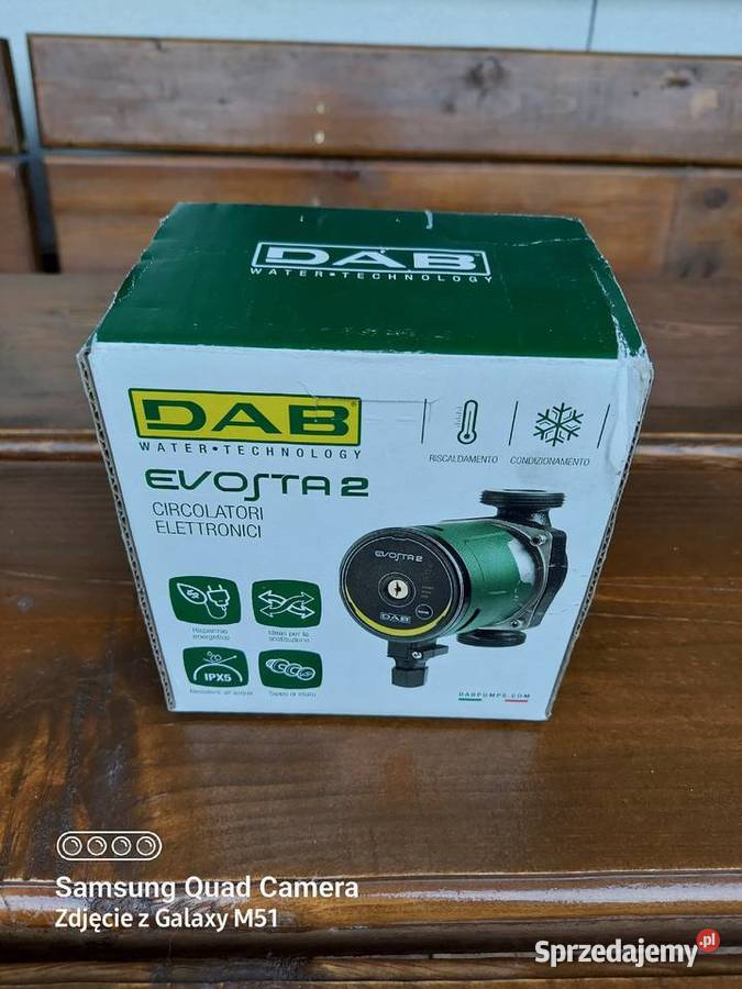 Nowa pompa obiegowa energooszczędna DabEvosta2 Świdnica