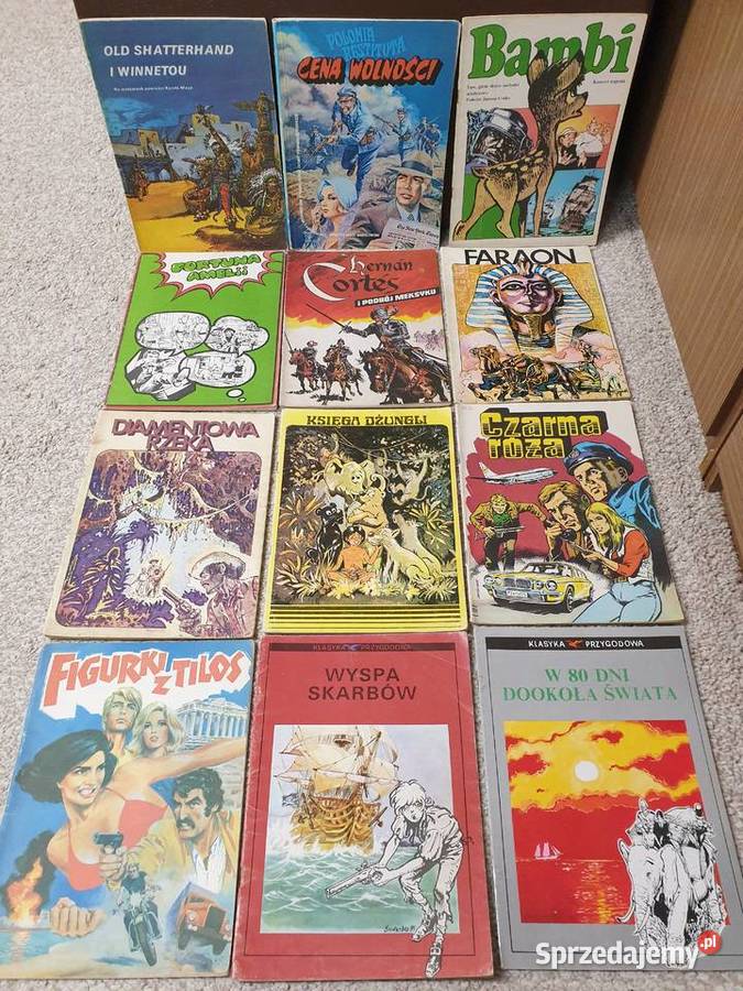 Zestaw 38 komiksów polskie wydania Gdynia