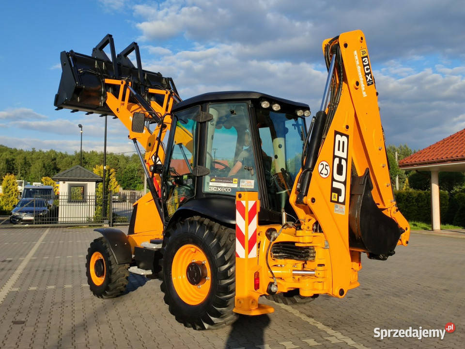 standardowa JCB 3CX Szybkozłącze Tył Zadbana 9400h Widełki