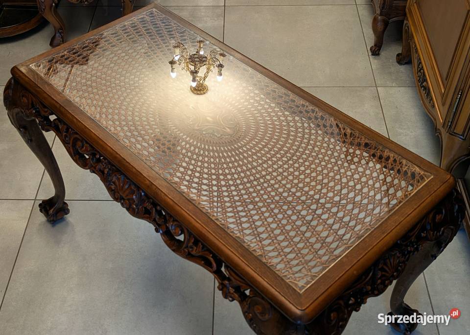 Wspaniały dębowy stolik na łapach sklep Dąbrowa Dąbrowa Górnicza