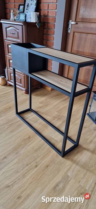 Półka z donicą konsola do przedpokoju Limanowa