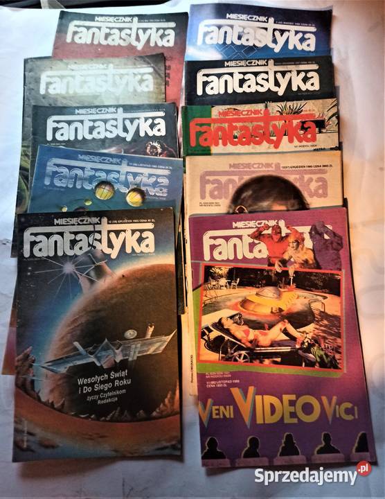 PRL science fiction s-f fantastyka Zeszyty Fantastyki Fenix
