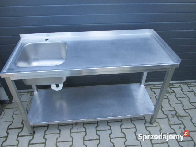 ZLEW GASTRONOMICZNY 1 KOMOROWY Z PÓŁKĄ 1406085 Ostrów Wielkopolski