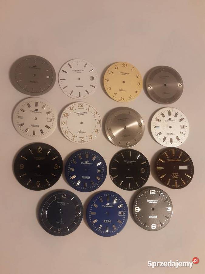 TARCZE DO ZEGARKÓW TIMEMASTER ZESTAW 15 SZTUK Szczecinek
