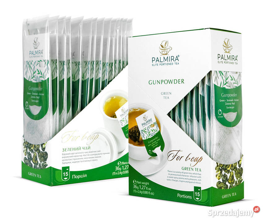Palmira Gunpowder luksusowa zielona herbata łódzkie sprzedam