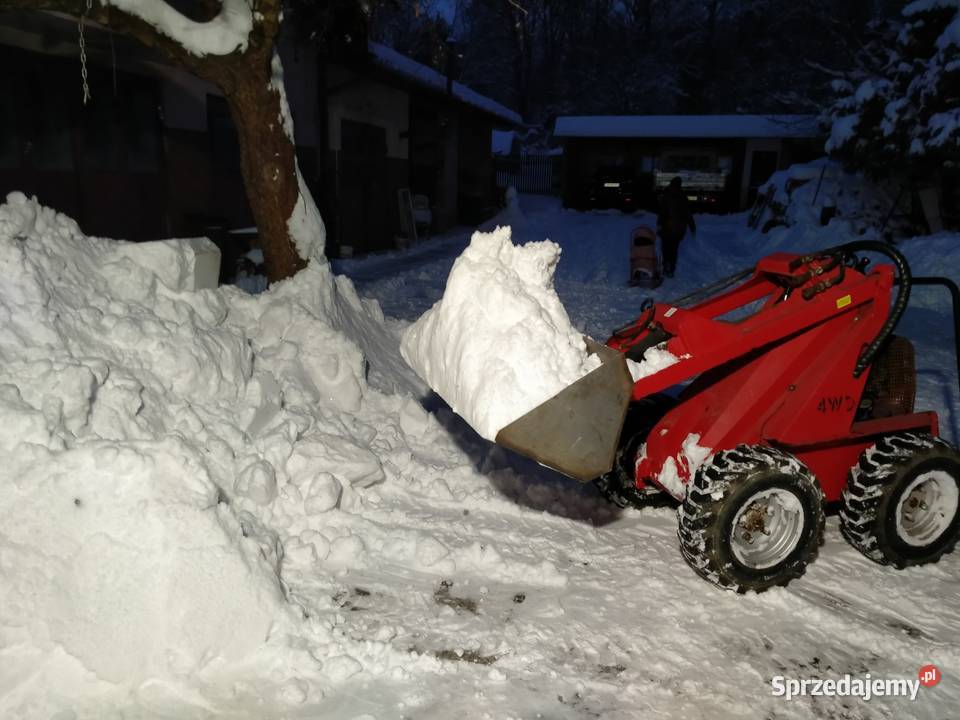 Mini ładowarka afa rock avant w zestawie łyzka nieuszkodzony Pozostałe