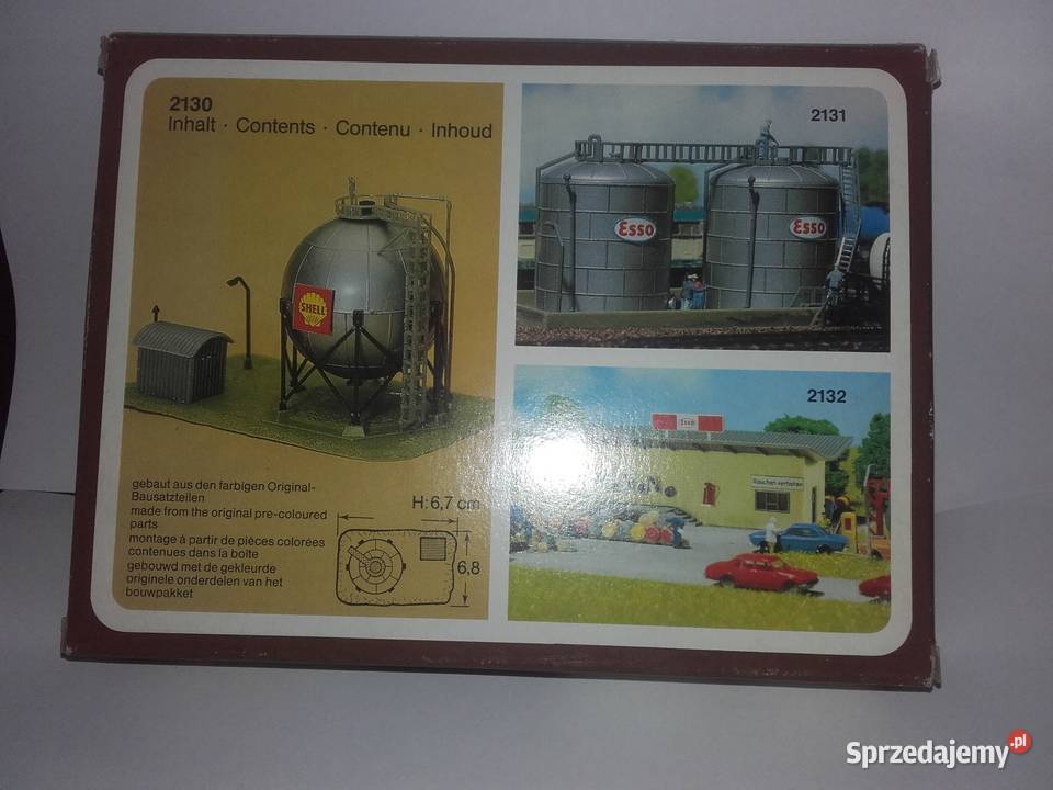 Sferyczny zbiornik gazu ESSO Faller 2130 N