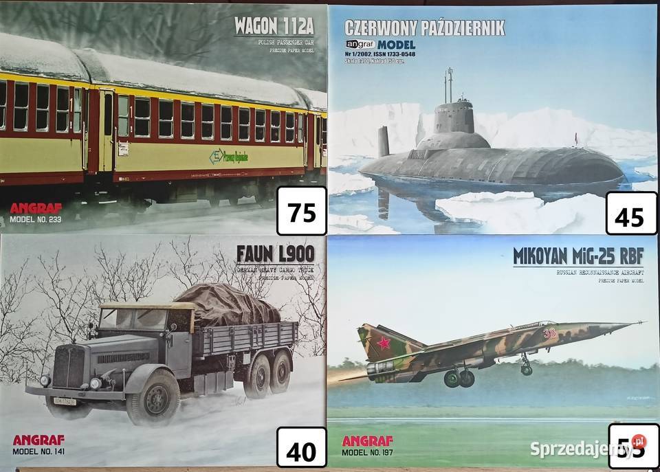 Modele Kartonowe Modelarstwo pomorskie Wejherowo