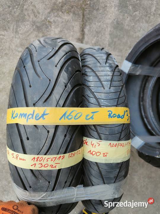 Opony motocyklowe 1207017 1905517 2005517 195 wielkopolskie Turek sprzedam