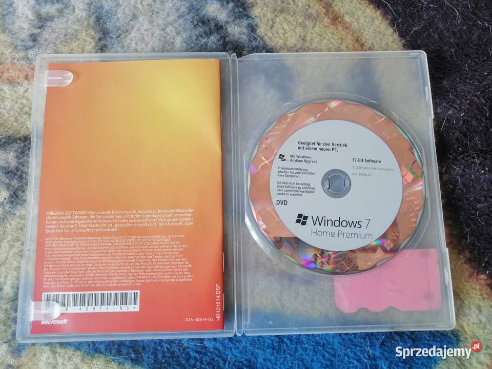 Microsoft Windows 7 Home Premium Legnica