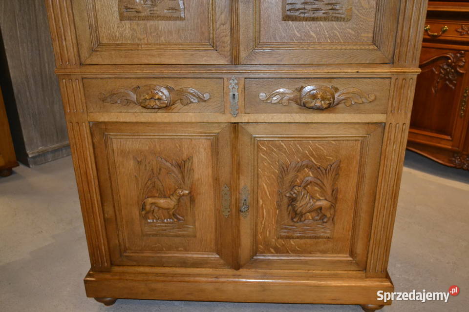 komoda pomocnik 1900 dąb Będzin sprzedam