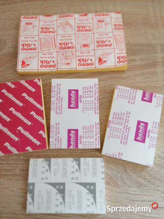 Karteczki samoprzylepne żółte Łódź