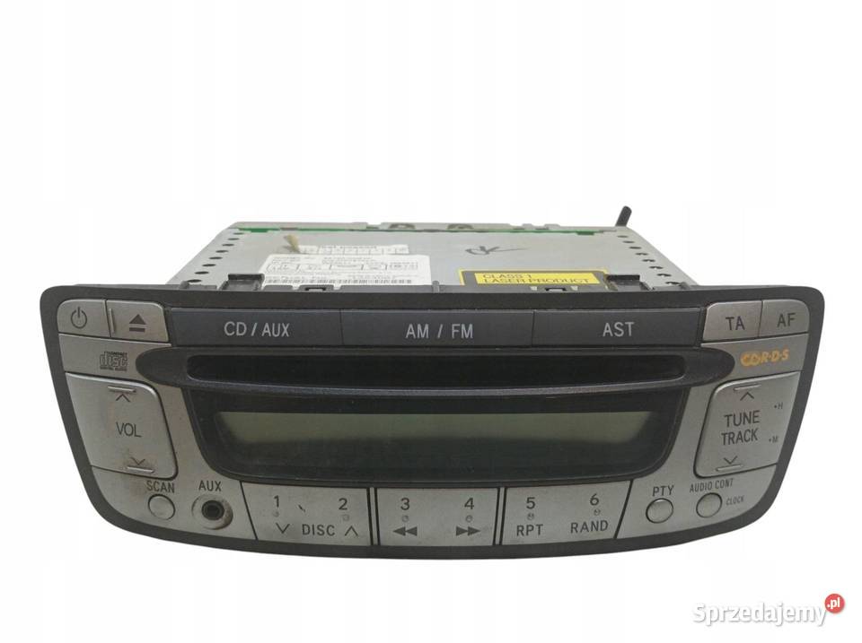 RADIO 861200H010 Citroen C1 I 2005 Rok produkcji 2007 sprzedam