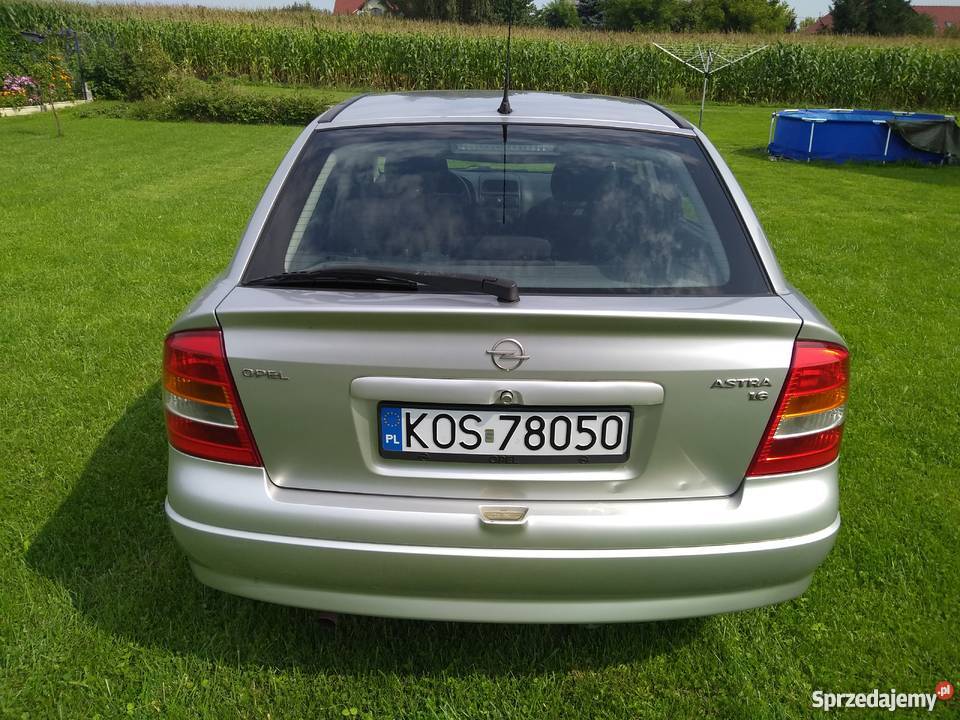 Opel Astra II G LPG benzyna+LPG małopolskie Przeciszów