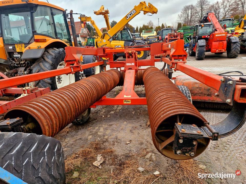 Wały Posiewne dogniatające Rau 8m hydraulicznie Dobrzyniewo Duże