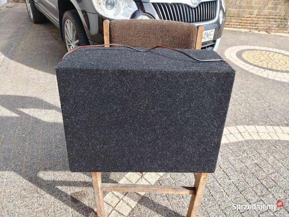 Skrzynia basowa bassowa subwoofer tuba JVC sprzedam