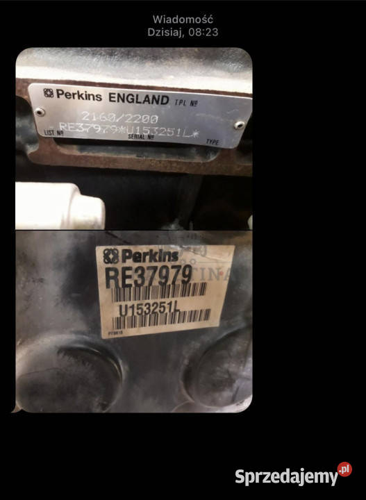 Perkins RE37979 Blok Jastrzębniki