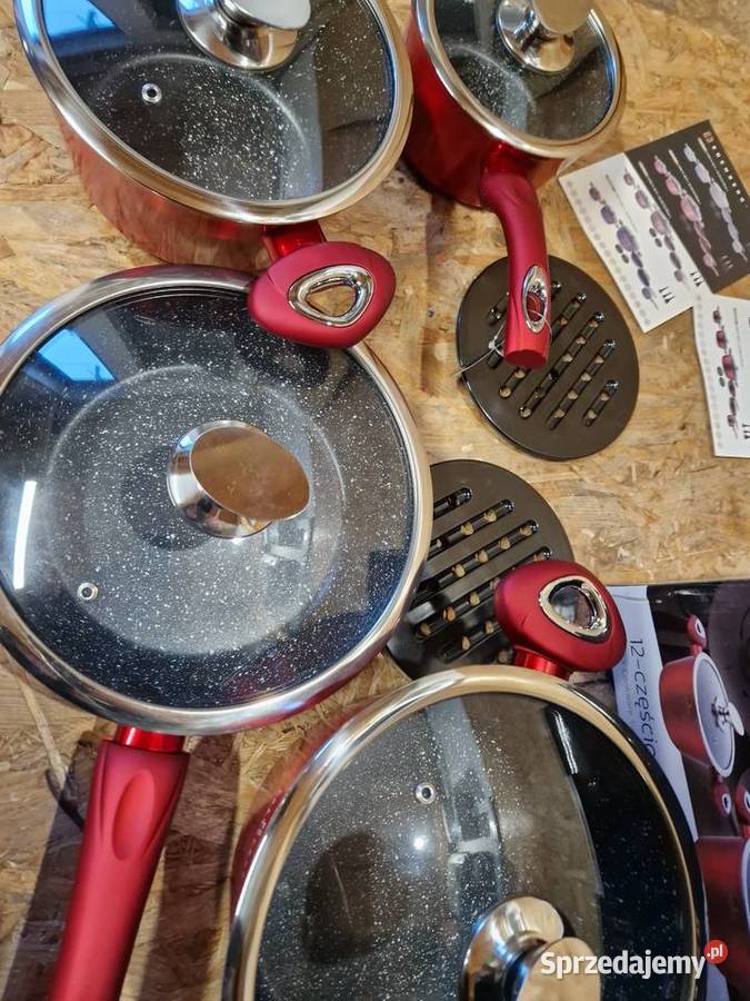 Garnki Edenberg EB 5614 Indukcja zestaw garnków Głogowa