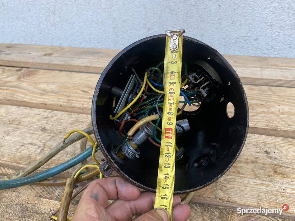 LAMPA PRZÓD PRZEDNIA WSK M06 B B1 L Z STACYJKA Motoryzacja