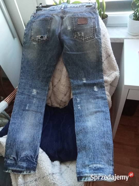 Spodnie męskie marki Dolce Gabbana małopolskie