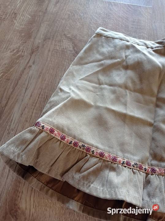 Brązowa spódniczka dziewczynki Sukienki i spódniczki Hajnówka