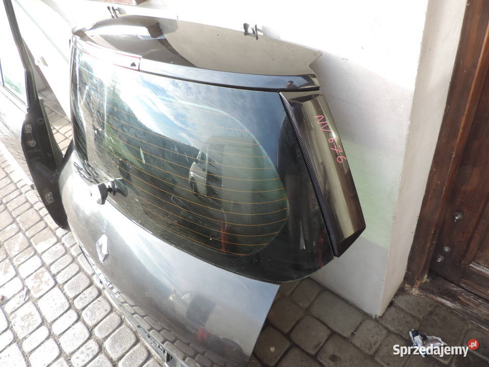 Renault Scenic 2 Grand fl klapa tył tylna NV676 małopolskie Nowy Sącz sprzedam