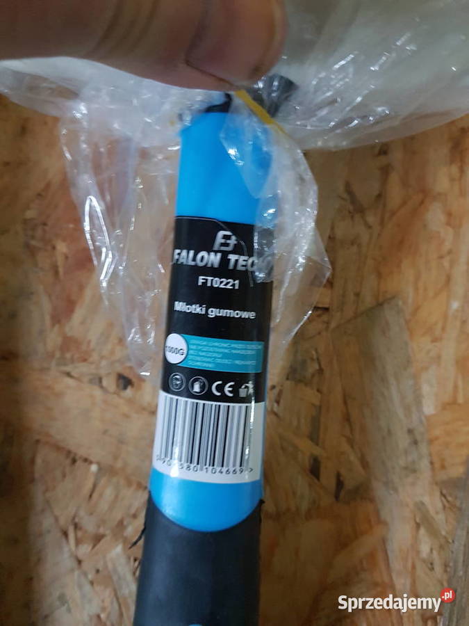 Młotek gumowy FalonTech FT0221 3 Biały Głogowa