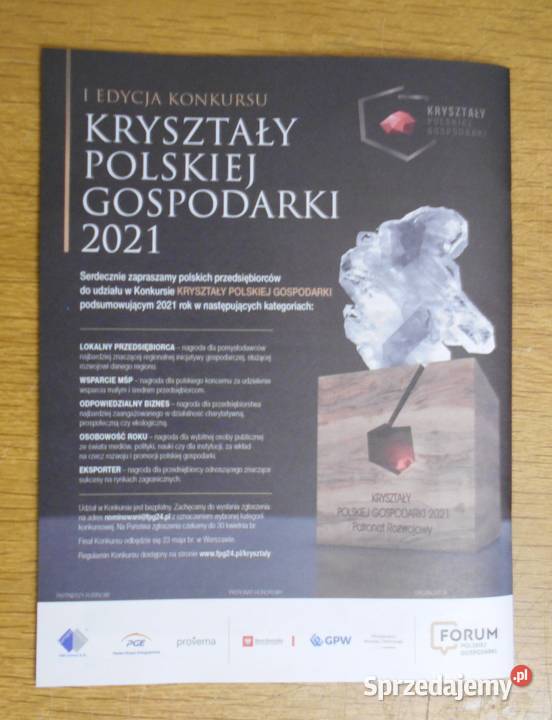 Forum polskiej gospodarki 4 23 2022 miesięcznik Parczew sprzedam