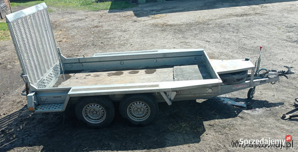 Przyczepka pod minikoparkę Brenderup łódzkie Lututów