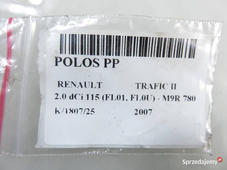 PÓŁOŚ PRAWA PRZEDNIA RENAULT TRAFIC II 20 dCi osobowe