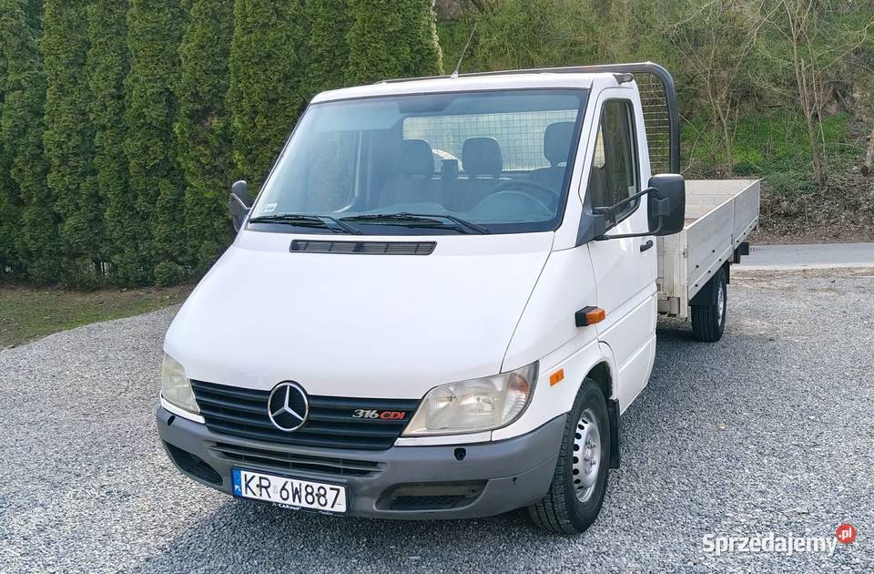 MercedesBenz Sprinter 316CDI 27 skrzynia Napęd tylna oś