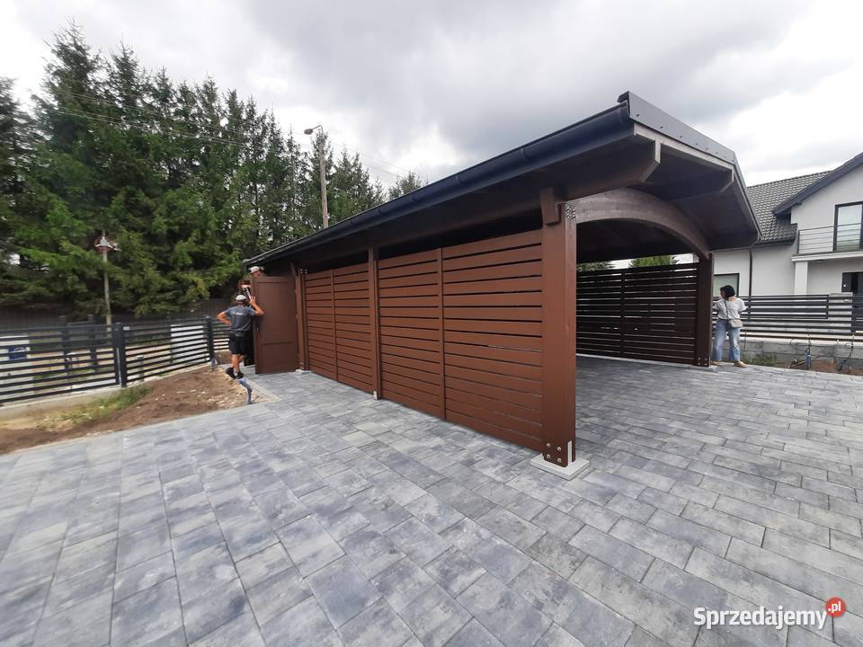 Wiata garażowa ITALIA 6x9M PT BSH Łącko