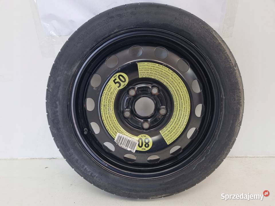KOŁO DOJAZDOWE Audi Seat Vw Golf VI 12570 R16 Chełm