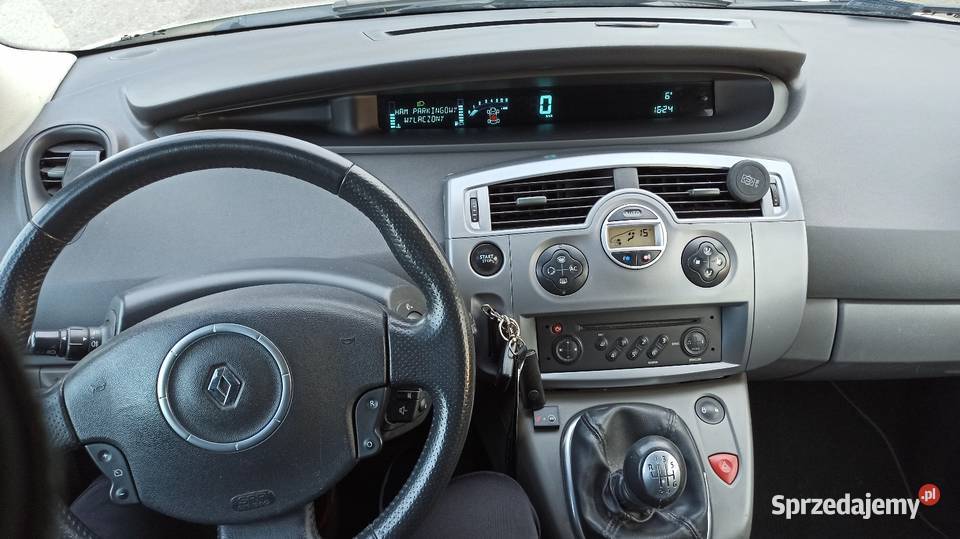 Renault Scenic II 16 Benzyna LPG 2007 centralny zamek