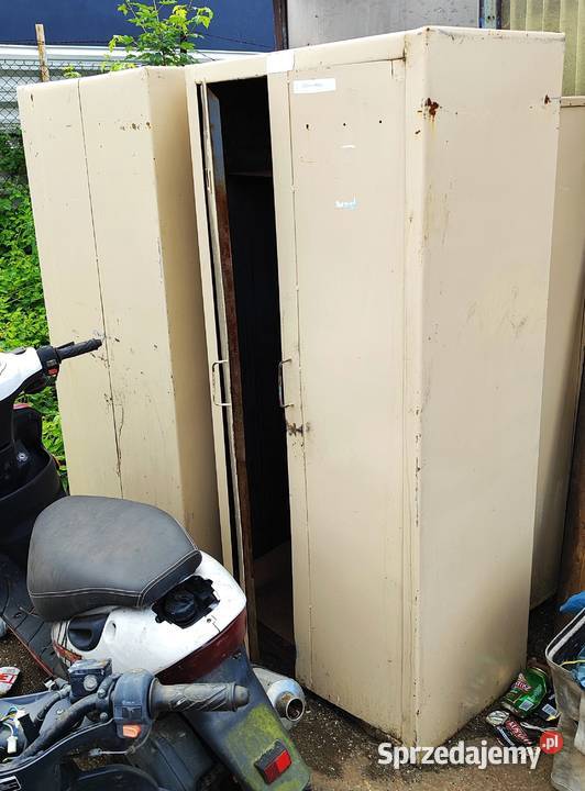 Szafki Metalowe podwójne ubraniowe Żywiec