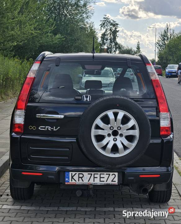 HONDA CRV 4x4 bogata wersja 2 klp kół nieuszkodzony Kraków