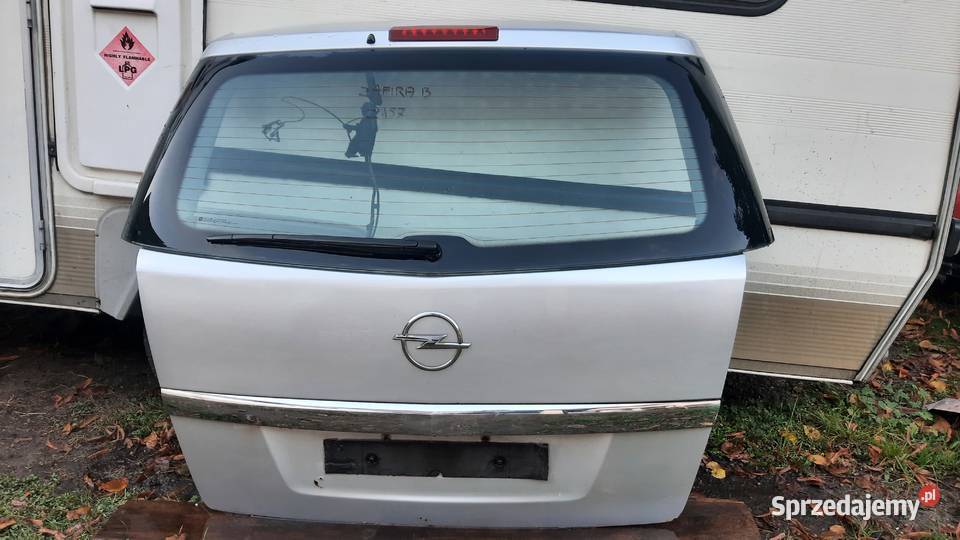 klapa kompletna Opel Zafira B lak Z157 Dębno