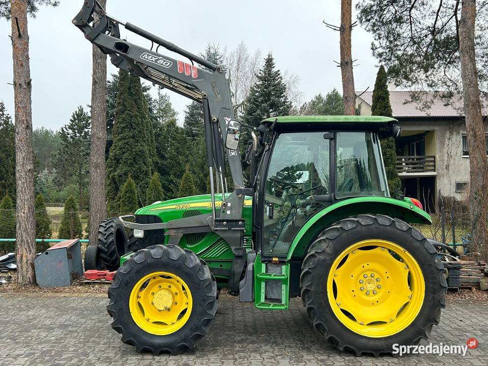 John Deere 5720 Tur MX 5090R Claas Axos 340 John Deere mazowieckie Laskowiec