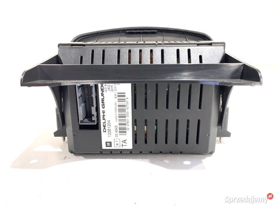 WYŚWIETLACZ OPEL CORSA D 13381204 0614 EKRAN osobowe