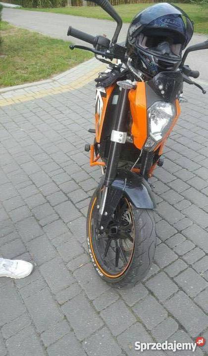 KTM duke 200 zarejestrowany na 50 Kutno