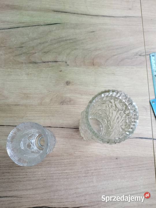 Dwa wazoniki pieniek i listki Choszczno