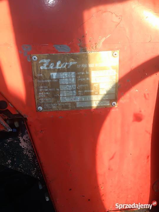 Zetor 7245 z turem Lębork