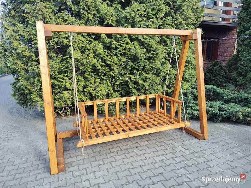 Huśtawka ogrodowa łóżko ogrodowe bujanka Ozorków